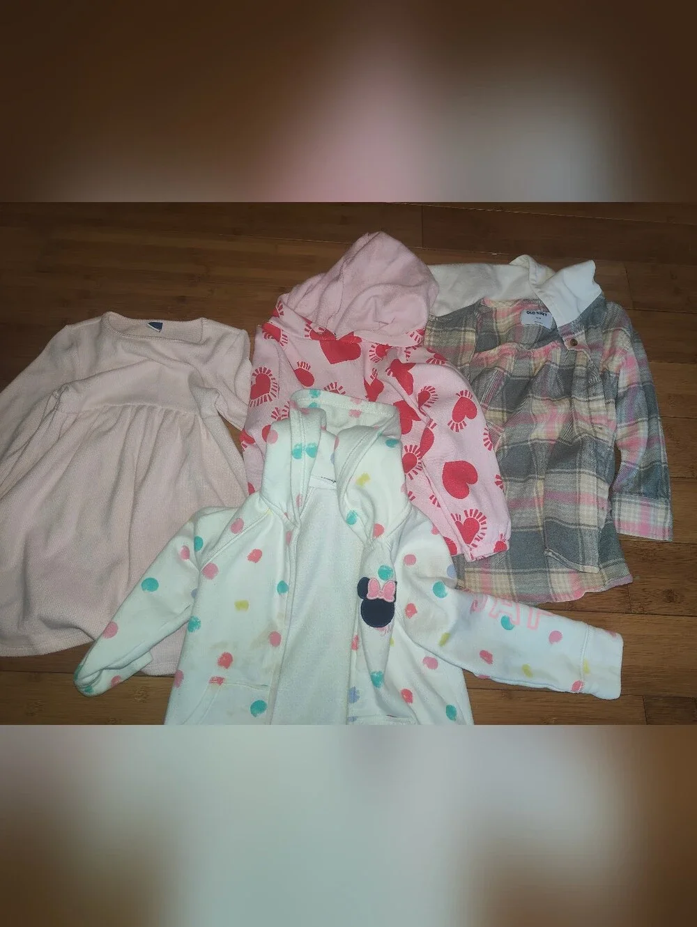 GAP Baby Girls Outerwear & Dress - Pink, Cream, Gray, Mint Polka Dot